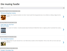 Tablet Screenshot of musingfoodie.blogspot.com