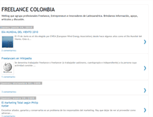 Tablet Screenshot of freelancecolombia.blogspot.com