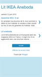 Mobile Screenshot of lit-aneboda-ikea.blogspot.com