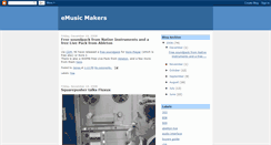 Desktop Screenshot of emusicmakers.blogspot.com