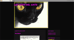 Desktop Screenshot of losojosdelgato-hayden.blogspot.com