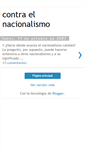 Mobile Screenshot of contraelnacionalismo.blogspot.com