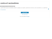 Tablet Screenshot of contraelnacionalismo.blogspot.com