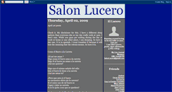 Desktop Screenshot of el-lucero.blogspot.com