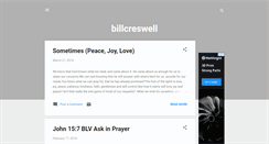 Desktop Screenshot of billcreswell.blogspot.com