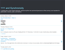 Tablet Screenshot of 1111andsynchronicity.blogspot.com