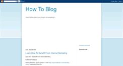 Desktop Screenshot of howtohorizon.blogspot.com