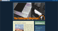 Desktop Screenshot of emergentobserver.blogspot.com