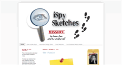 Desktop Screenshot of ispysketches.blogspot.com