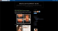 Desktop Screenshot of brazilianblowout.blogspot.com