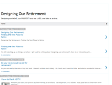 Tablet Screenshot of designingourretirement.blogspot.com