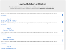 Tablet Screenshot of butcherachicken.blogspot.com