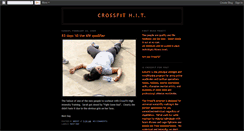 Desktop Screenshot of crossfithit.blogspot.com