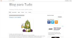 Desktop Screenshot of blog-para-tudo.blogspot.com