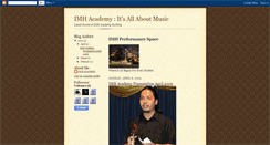 Desktop Screenshot of imhacademy.blogspot.com