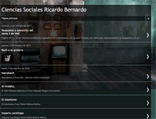 Tablet Screenshot of cienciassocialesricardobernardo.blogspot.com