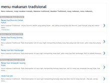 Tablet Screenshot of menumakanantradisional.blogspot.com