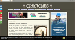 Desktop Screenshot of mmoraciones.blogspot.com