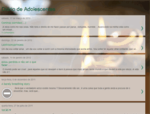 Tablet Screenshot of diariodeadolescentes-adftg.blogspot.com