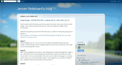 Desktop Screenshot of jeroennotebaertsblog.blogspot.com