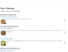 Tablet Screenshot of hot4recipe.blogspot.com