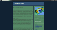 Desktop Screenshot of lasabrazilsection.blogspot.com