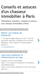 Mobile Screenshot of chasseursimmobilier.blogspot.com