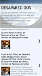 Mobile Screenshot of desaparecidos-em-portugal.blogspot.com