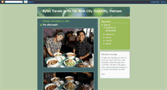 Desktop Screenshot of kyletravelstoasia.blogspot.com