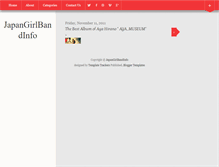 Tablet Screenshot of jgirlband.blogspot.com