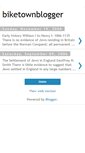 Mobile Screenshot of biketownblogger.blogspot.com
