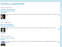 Tablet Screenshot of intrinsecoyespectorante.blogspot.com