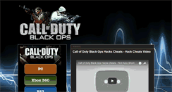 Desktop Screenshot of callofdutyblackopshack2011.blogspot.com