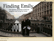 Tablet Screenshot of finding--emily.blogspot.com