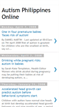 Mobile Screenshot of philippines-autism.blogspot.com