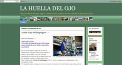 Desktop Screenshot of lahuelladelojo.blogspot.com