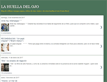 Tablet Screenshot of lahuelladelojo.blogspot.com