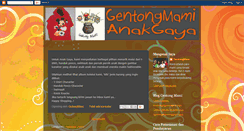 Desktop Screenshot of gentongmami-anakgaya.blogspot.com