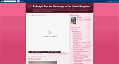 Desktop Screenshot of fulbrightexchange.blogspot.com