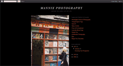 Desktop Screenshot of mannixphotography.blogspot.com