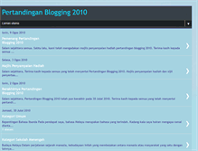 Tablet Screenshot of pertandinganblogging2010.blogspot.com