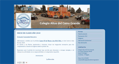 Desktop Screenshot of colegioaltosdelcerrogrande.blogspot.com