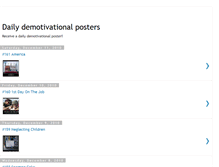 Tablet Screenshot of dailydemotivationals.blogspot.com
