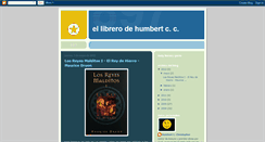 Desktop Screenshot of humbertccbooks.blogspot.com