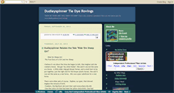 Desktop Screenshot of dudleystiedyerovings.blogspot.com