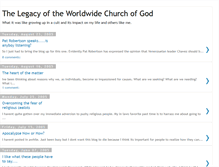 Tablet Screenshot of churchofgodlegacy.blogspot.com