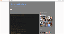 Desktop Screenshot of gandarp.blogspot.com