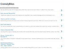 Tablet Screenshot of cromolybikes.blogspot.com