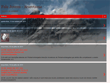 Tablet Screenshot of falajovem-araretama.blogspot.com
