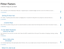 Tablet Screenshot of flitterflatters.blogspot.com